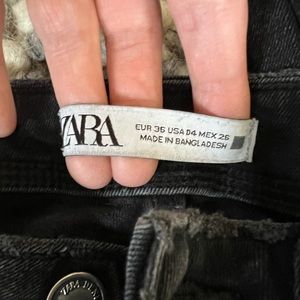 ** Zara women’s jeans **